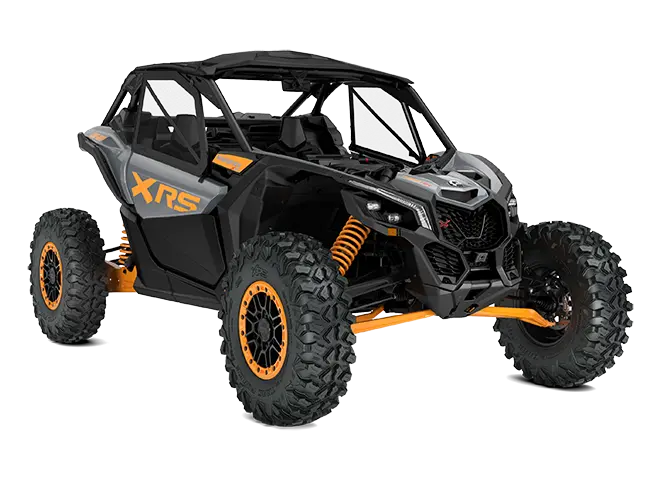 Can-Am Maverick X rs TURBO RR 2027, snett framifrån