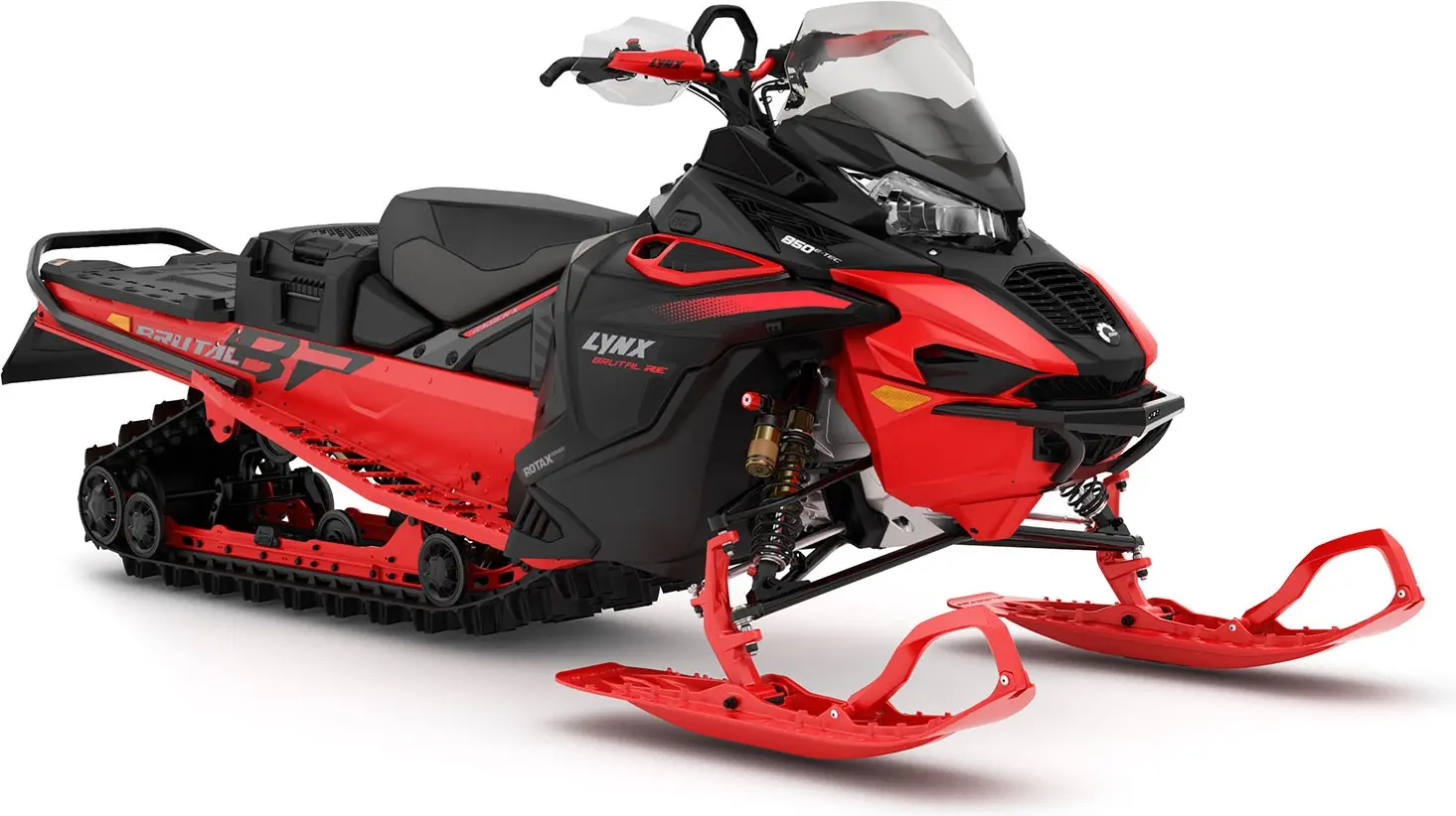 Lynx Brutal 850 E-TEC 500mm 2025 i snön