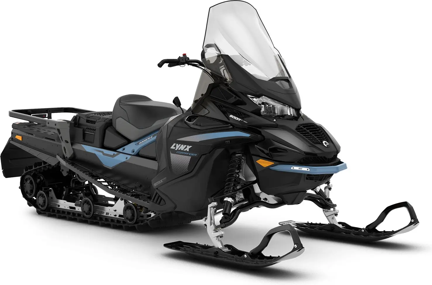 Lynx Commander STD 600R E-TEC 2025 i snön
