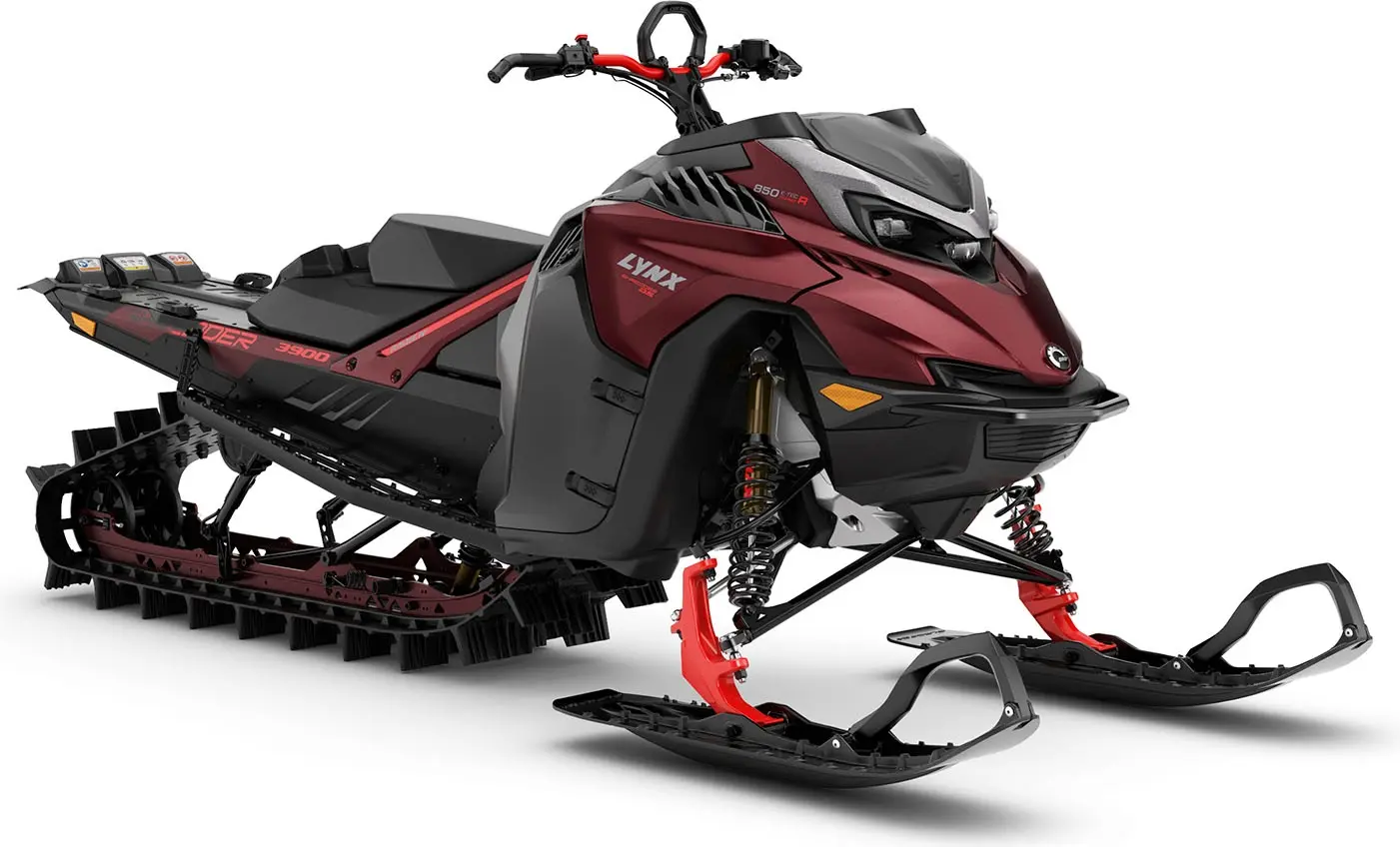 Lynx Shredder DS 3900 850 E-TEC Turbo R 2025 i snön