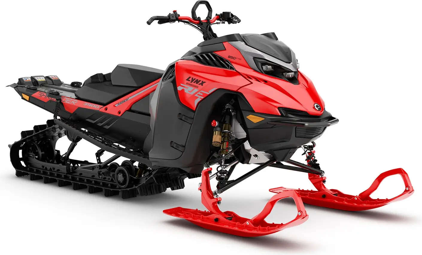 Lynx Shredder RE 3900 850 E-TEC 2025 i snön