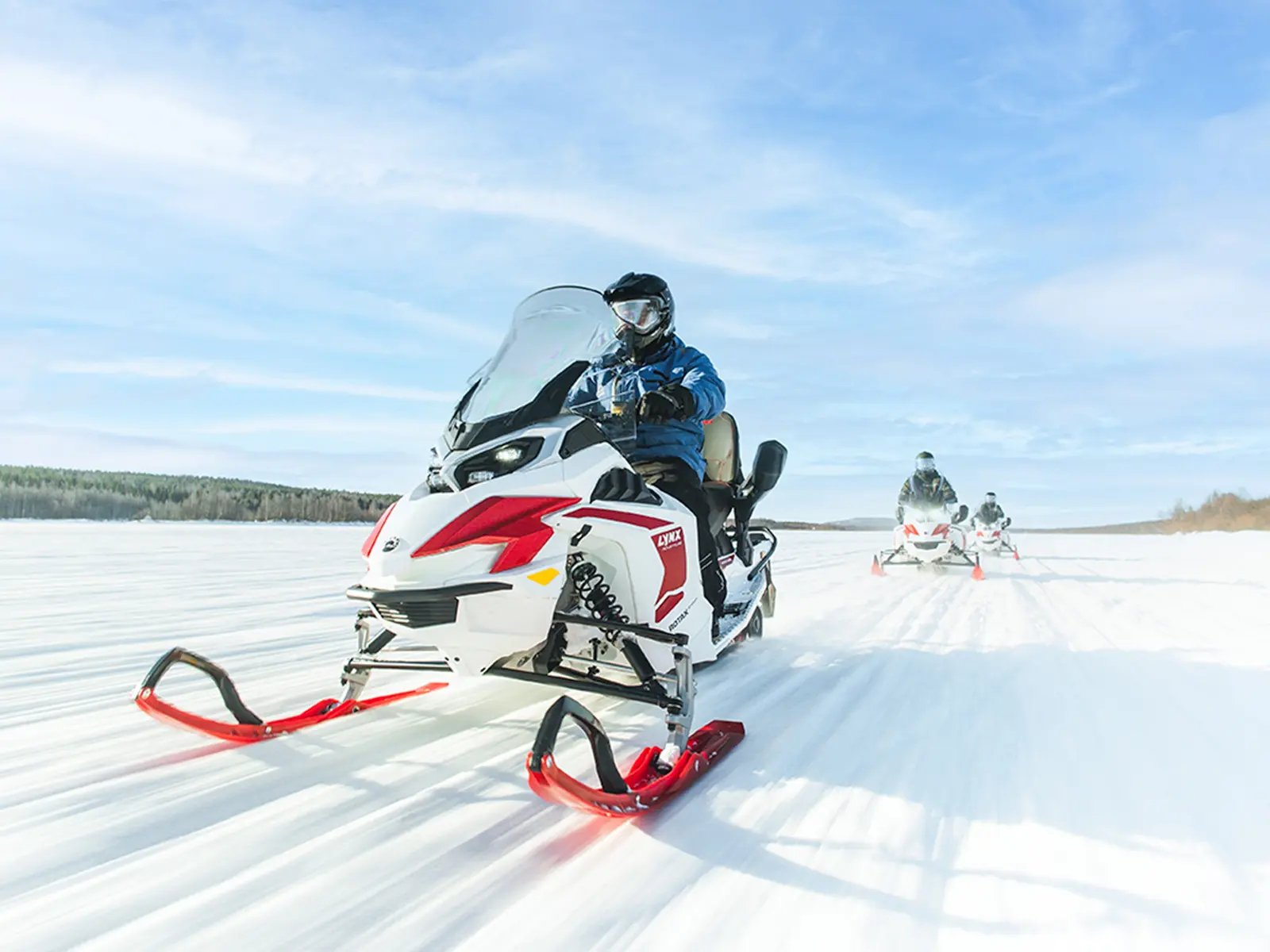 Lynx Adventure Electric i terrängen