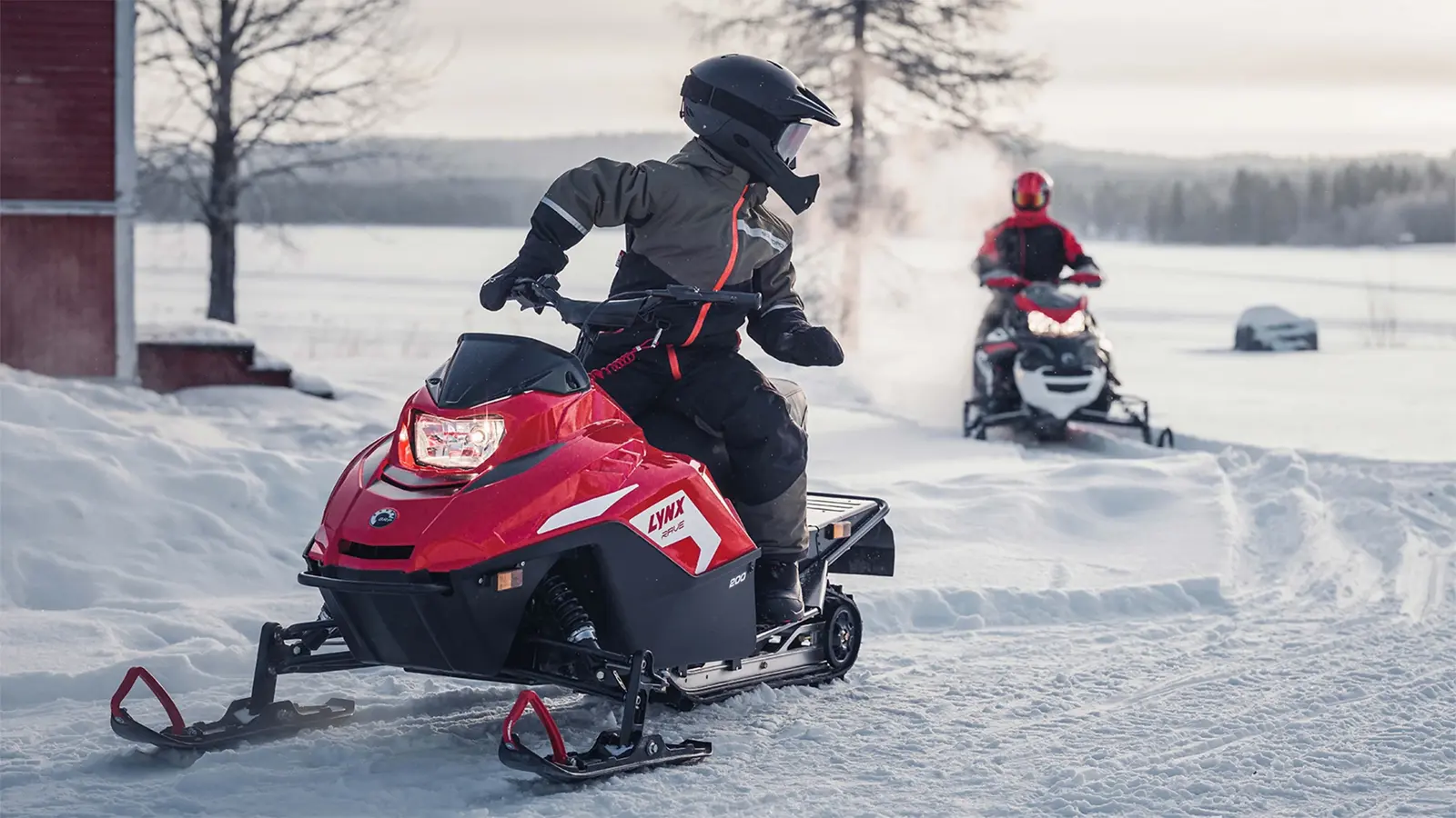 Lynx Rave 200 i terrängen