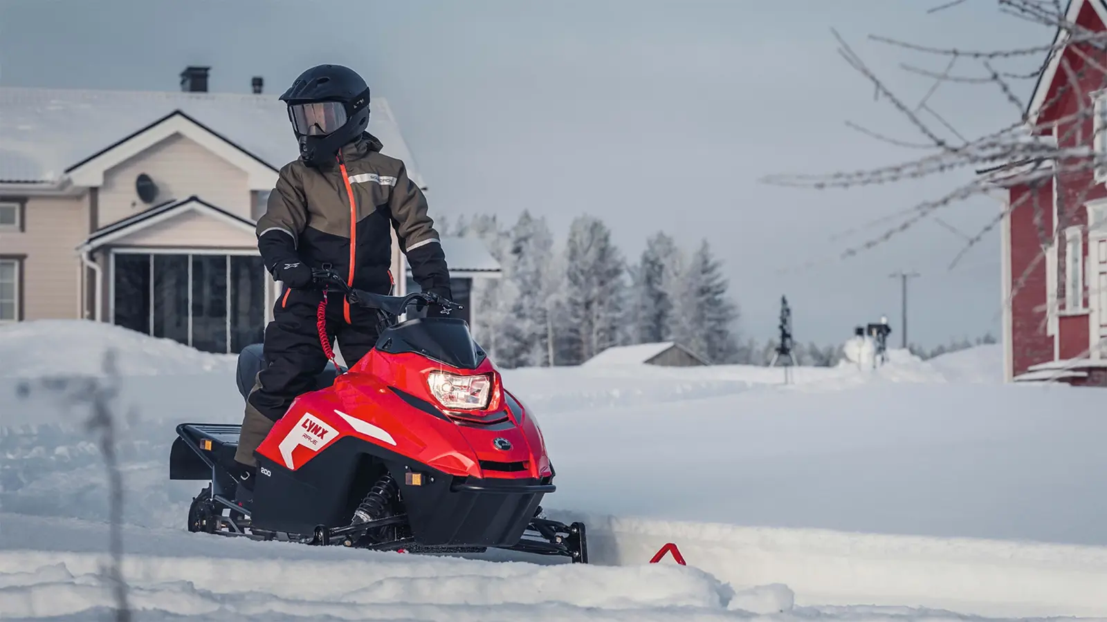 Lynx Rave 200 i terrängen
