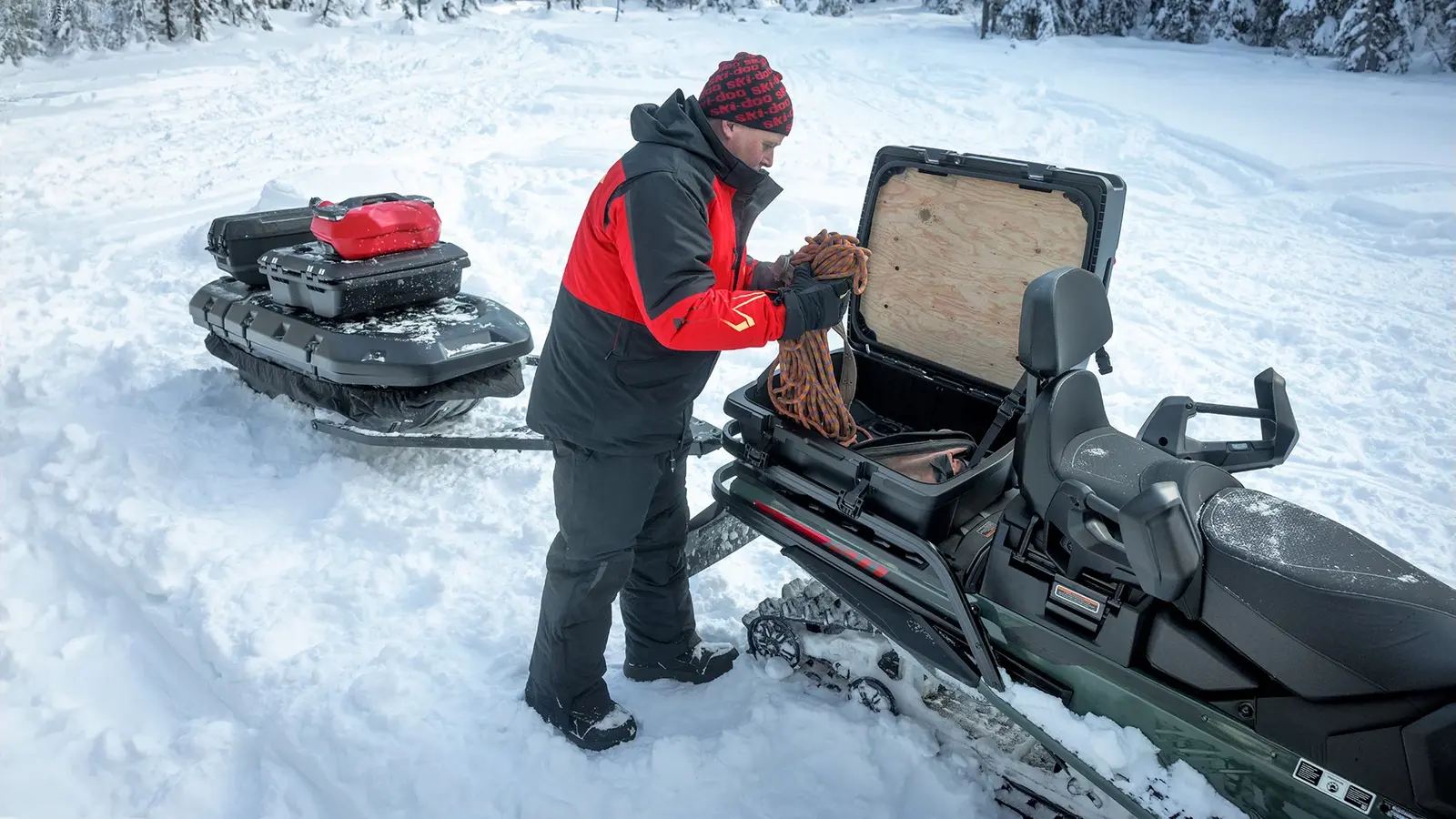 Ski-Doo Expedition i terrängen