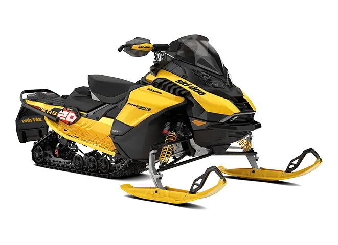 Ski-Doo Renegade X-RS 2027, snett framifrån