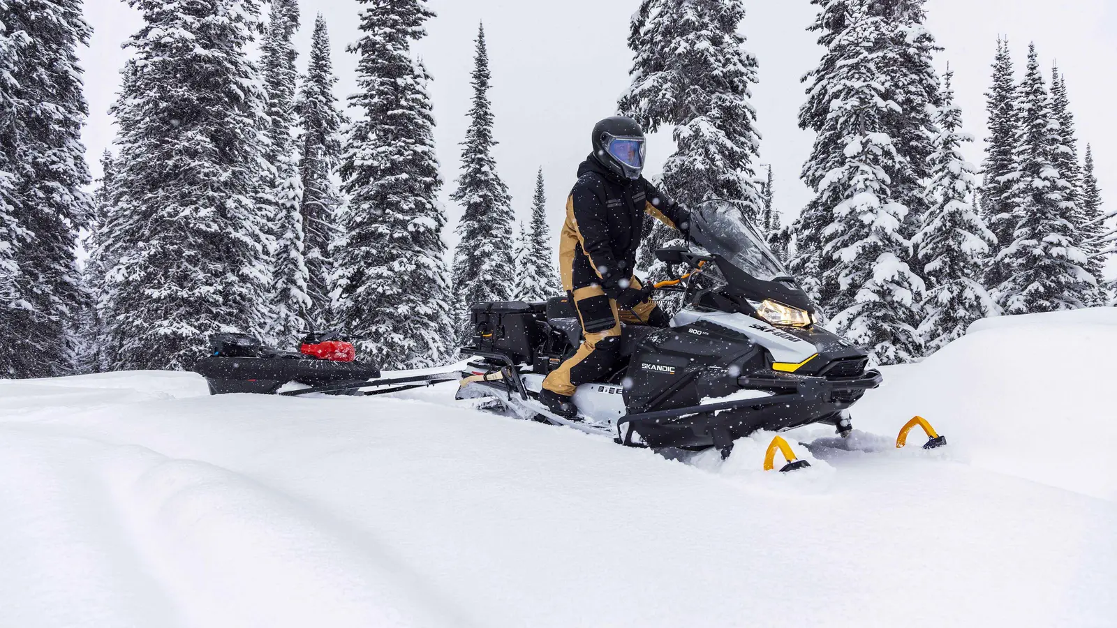 Ski-Doo Skandic i terrängen